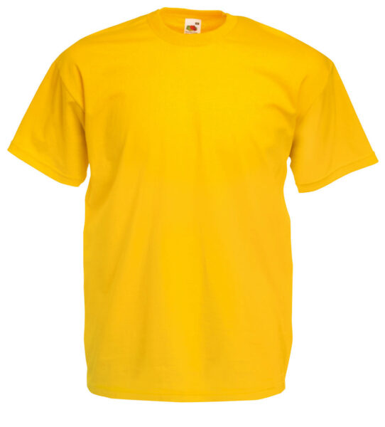 205842-EC Majica FOL T-shirt KR 165g žuta sun  S P72
