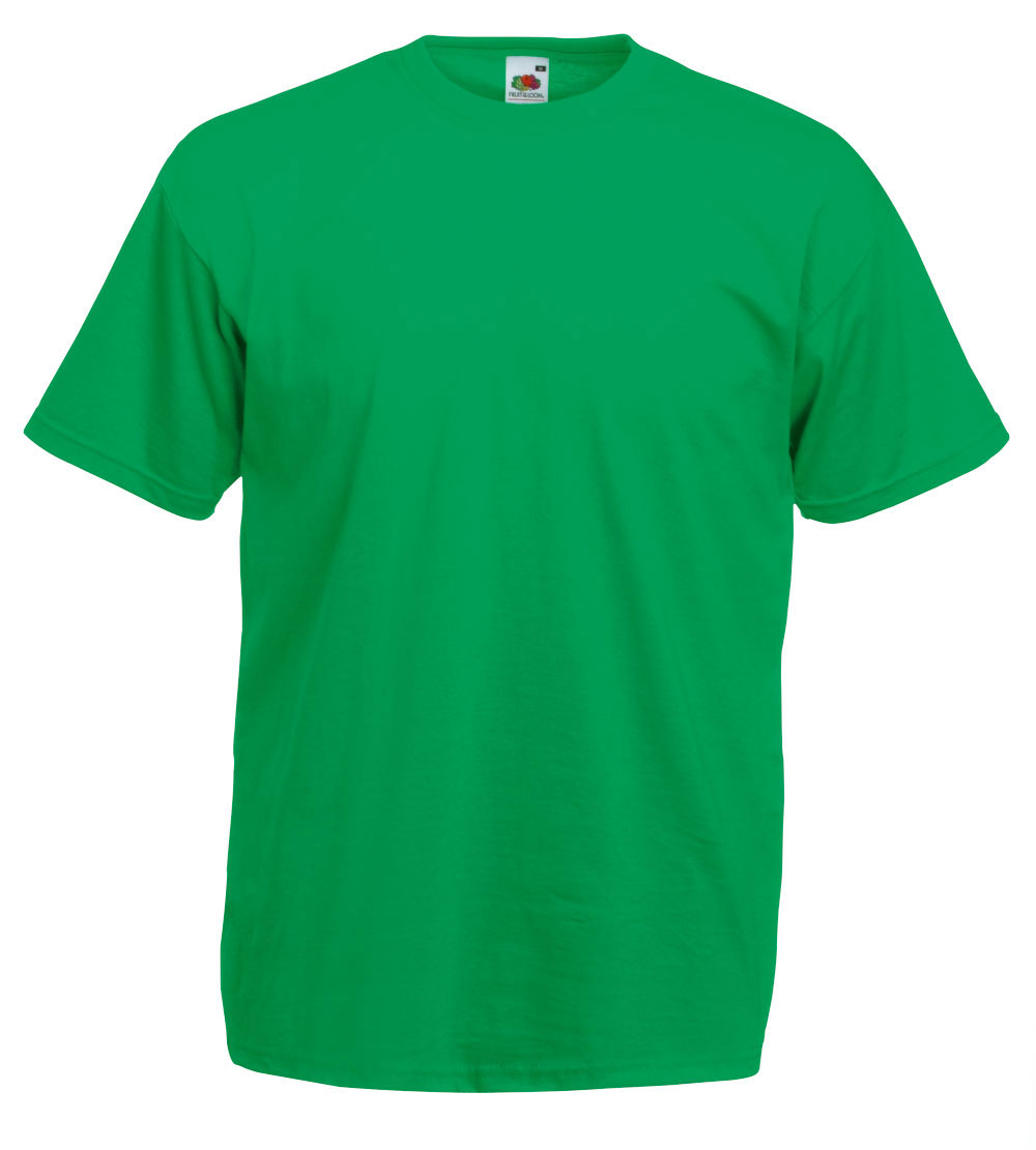 205867-EC Majica FOL T-shirt KR 165g zelena Kelly  S P72