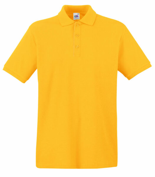 206309-EC Majica FOL Polo Premium KR 180g žuta sun  M P36