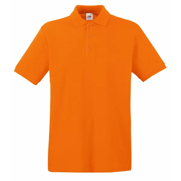 211296-EC Majica FOL Polo Premium KR 180g narančasta  M P36 NETTO