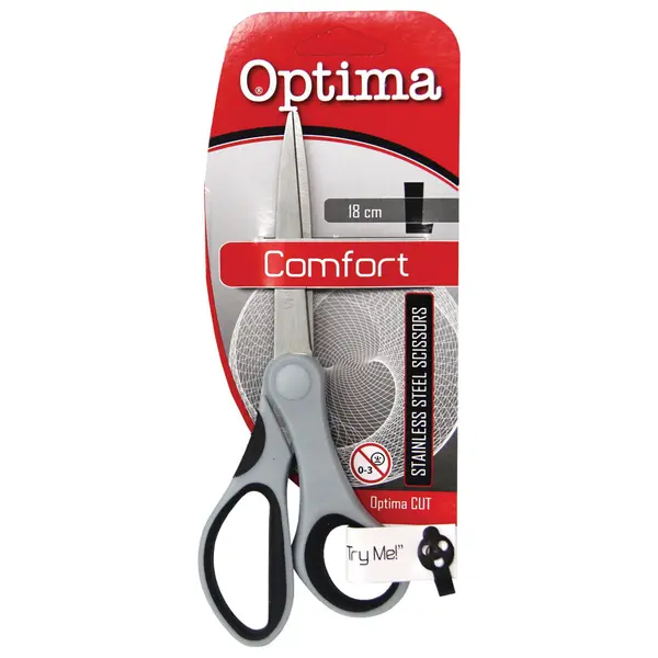 211828-EC Škare OPTIMA Comfort L srednje 18cm 26350 P12/240