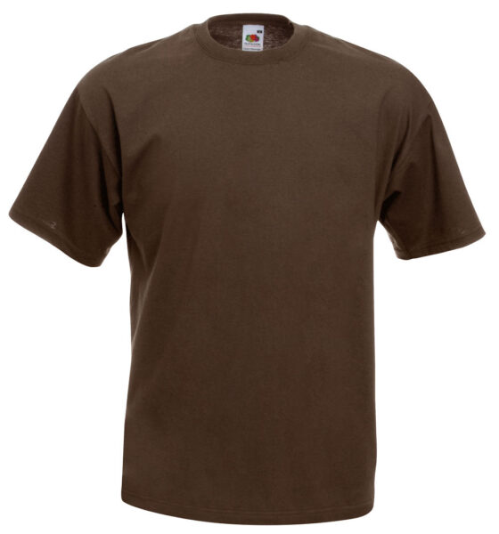 213294-EC Majica FOL T-shirt KR 165g čokolada XL P72