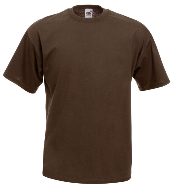 213407-EC Majica FOL T-shirt KR 165g čokolada 2XL P72