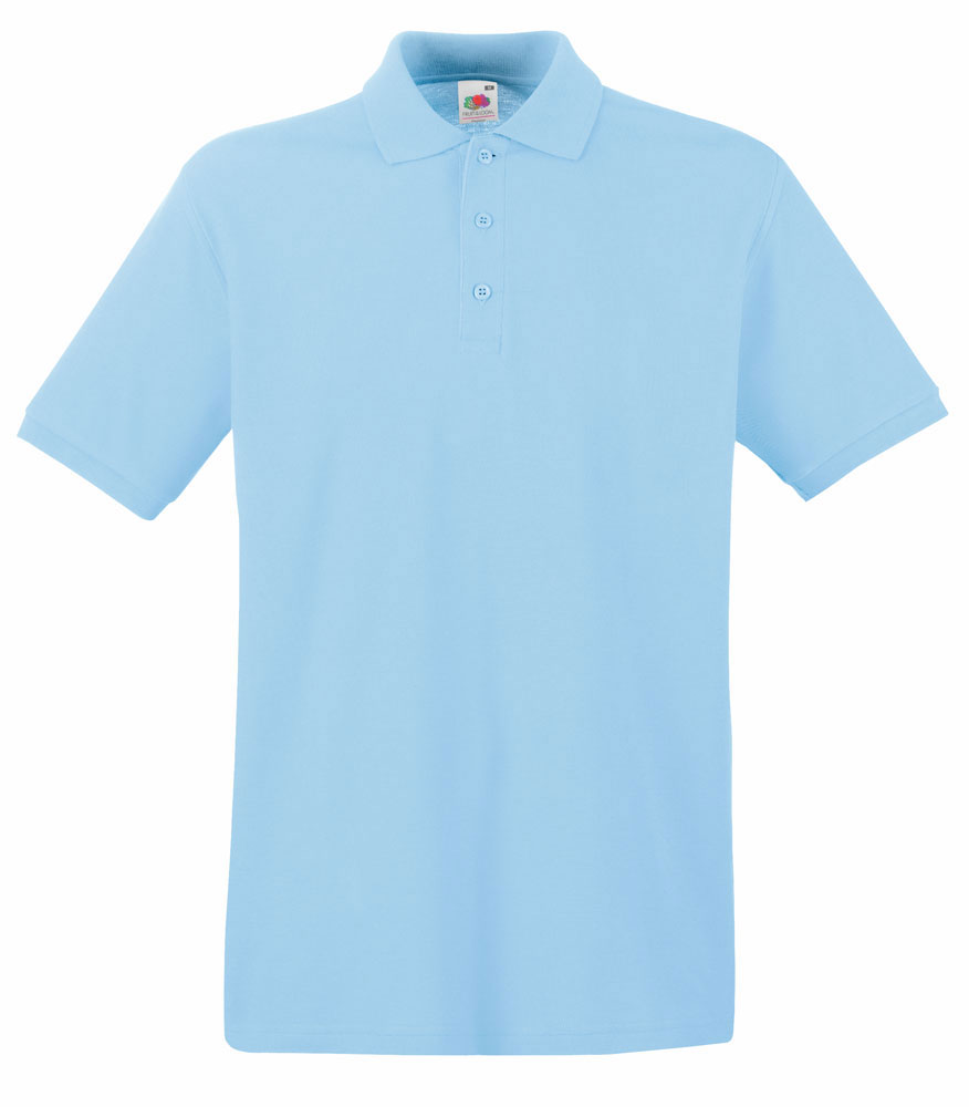 213649-EC Majica FOL Polo Premium KR 180g plava Sky blue S P36