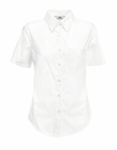213670-EC Košulja FOL KR 115g Lady fit Poplin Shirt bijela S  P12 NETTO