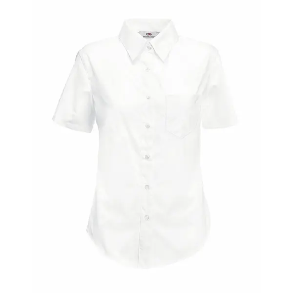 213672-EC Košulja FOL KR 115g Lady fit Poplin Shirt bijela L  P12 NETTO