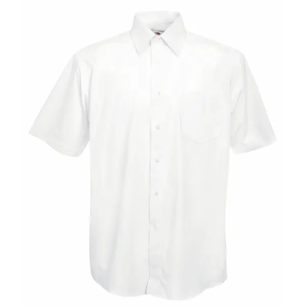 213690-EC Košulja FOL KR 115g Poplin Shirt bijela 2XL P12 NETTO