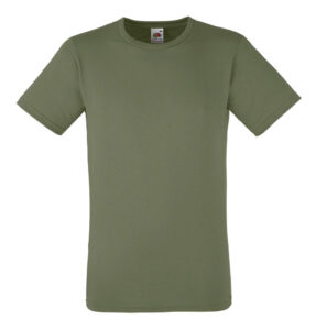213807-EC Majica T-shirt KR Slim Fit T 185g classic olive S P72 NETTO 50%