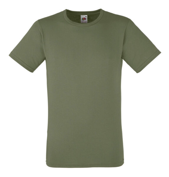 213807-EC Majica T-shirt KR Slim Fit T 185g classic olive S P72 NETTO 50%