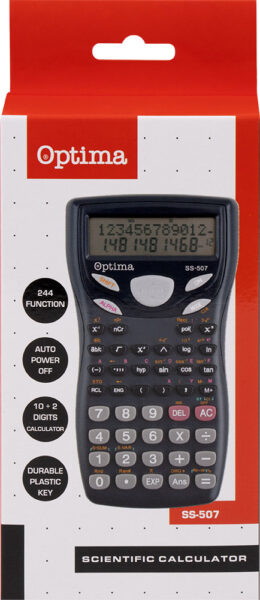 Kalkulator 244 funkcije Optima SS-507