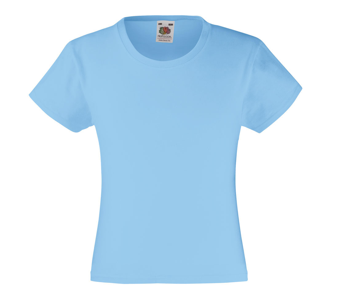 219009-EC Majica FOL dj. GIRLS Valeuw. KR 165g svj.plava 3/4  P72 NETTO