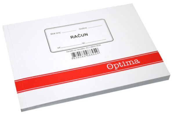 220190-EC Račun A6 EC-I-68AT/NCR OPTIMA P10/100