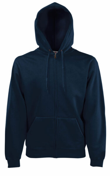 220262-EC Majica FOL DR sa kap. i zatvaračem Sweatshirt Zip Hooded Deep Navy 2XL P24