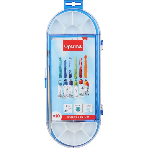 220720-EC Tempera 1/10 12ml pvc OPTIMA ovalna kutija 100003 P9/36