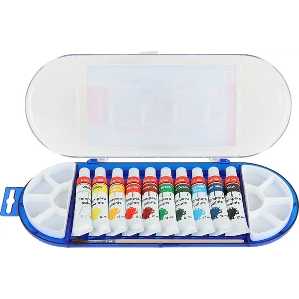 220720-EC Tempera 1/10 12ml pvc OPTIMA ovalna kutija 100003 P9/36