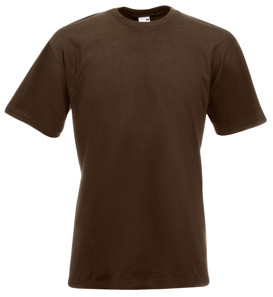 221187-EC Majica FOL T-shirt KR Super Premium 205g čokolada S P72 NETTO 50%