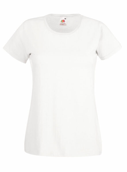 221937-EC Majica FOL T-shirt KR Lady-fit Valeuw. new 160g bijela  S P72
