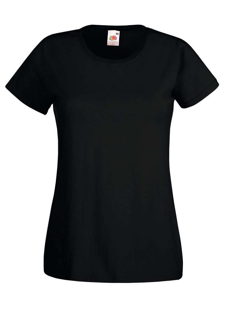 221940-EC Majica FOL T-shirt KR Lady-fit Valeuw. new 165g crna  L P72