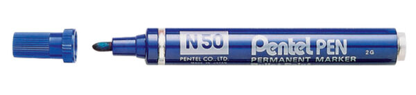 223531-EC Marker perm. PENTEL N50-C plavi okrugli vrh P12/480