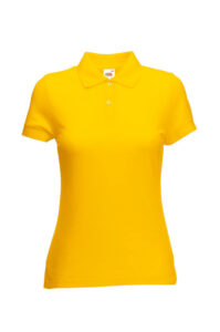 223935-EC Majica FOL Polo ženska Lady fit 65/35 KR 180g žuta sun M P36 NETTO