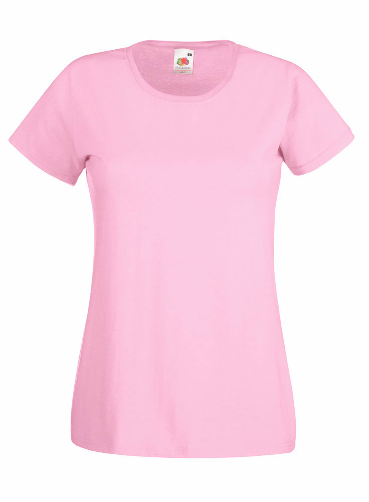 224092-EC Majica FOL T-shirt KR Lady-fit Valeuw. new 165g svijetlo roza XL P72