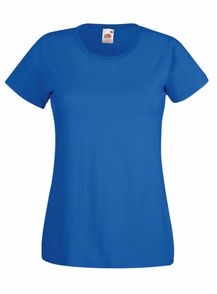 224096-EC Majica FOL T-shirt KR Lady-fit Valeuw. new 165g royal plava L P72