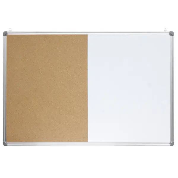 225074-EC Ploča bijela magnetna/pluto zidna OPTIMA 60x90cm alu okvir 22385 P1/5