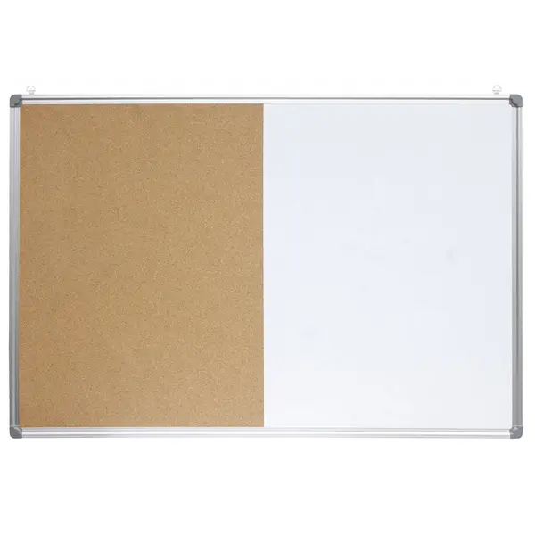225075-EC Ploča bijela magnetna/pluto zidna OPTIMA 90x120cm alu okvir 22386 P1/3