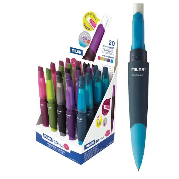 225456-EC Ol.teh. 0,5+gumica MILAN CAPSULE SLIM displej P20/360