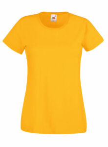 225593-EC Majica FOL T-shirt KR Lady-fit Valeuw. new 165g žuta sun S P72