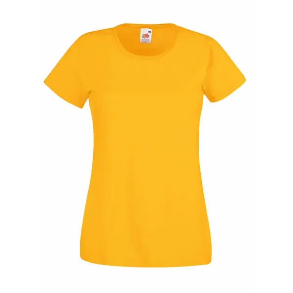 225594-EC Majica FOL T-shirt KR Lady-fit Valeuw. new 165g žuta sun M P72