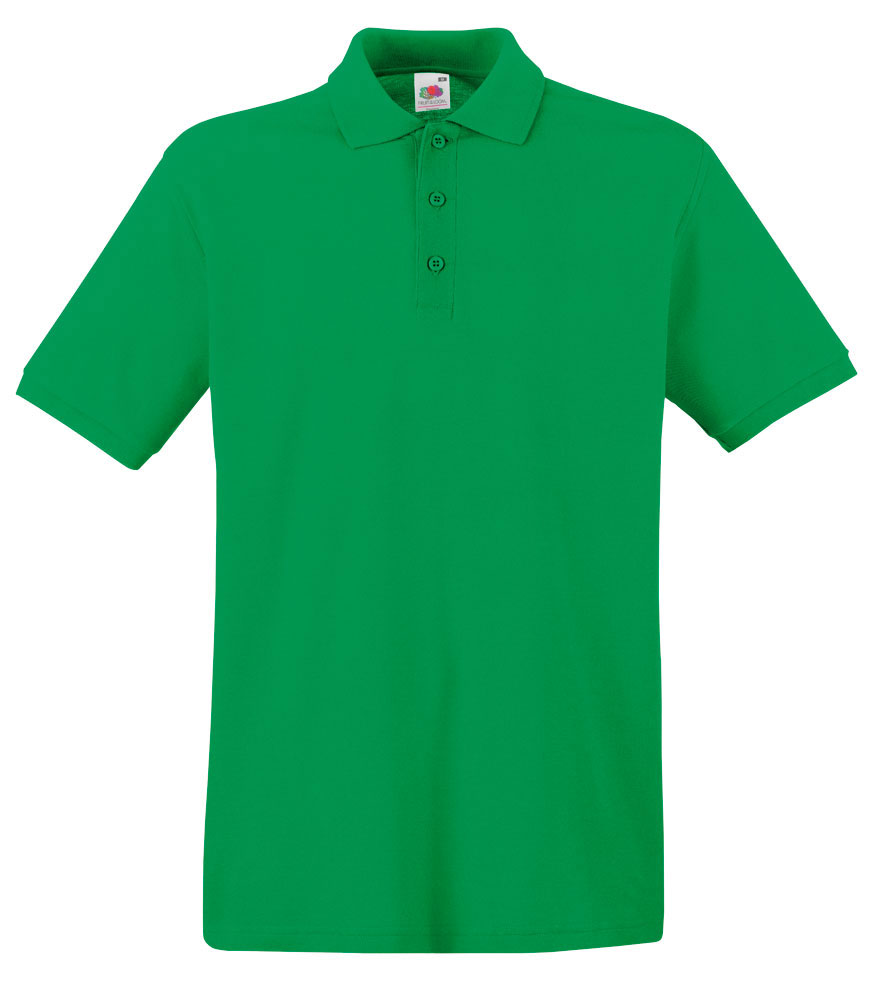 225624-EC Majica FOL Polo Premium KR 180g zelena Kelly  M P36
