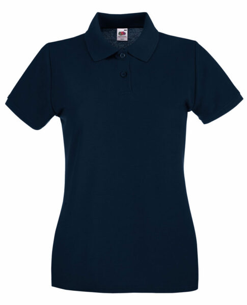 225773-EC Majica FOL Polo ženska Lady-fit Premium KR t.plava L P36
