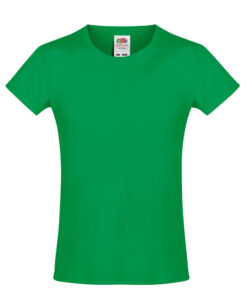 225935-EC Majica FOL dj. Girls Sofspun KR 160g zelena kelly 7/8 P72 NETTO