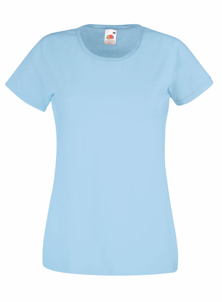 226060-EC Majica FOL T-shirt KR Lady-fit Valeuw. new 165g svijetlo plava L P72