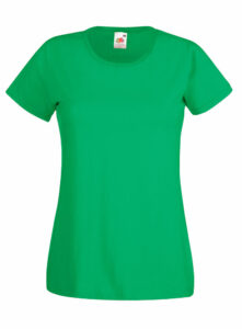 226062-EC Majica FOL T-shirt KR Lady-fit Valeuw. new 165g zelena Kelly M P72