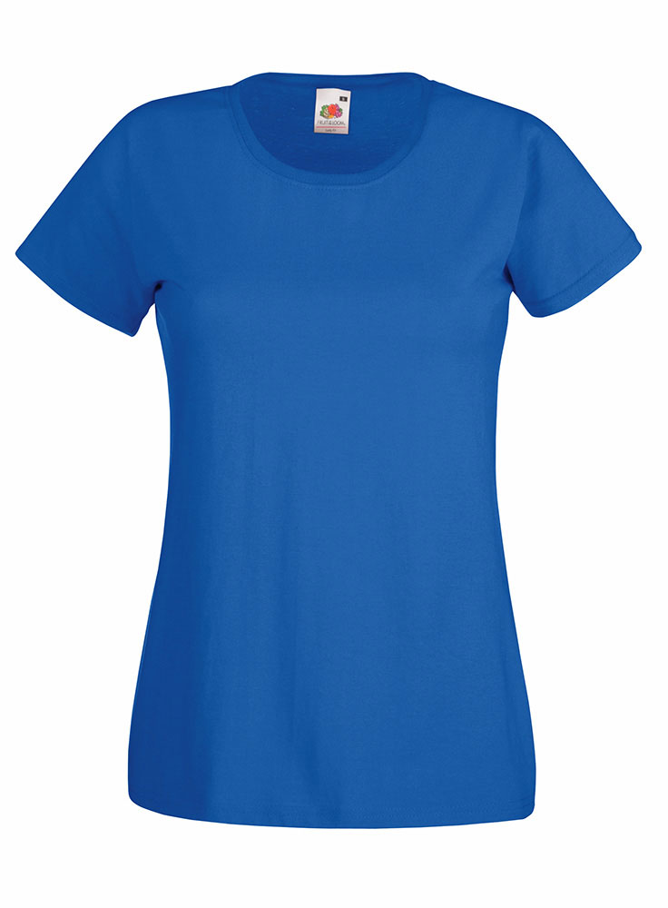 226074-EC Majica FOL T-shirt KR Lady-fit Valeuw. new 165g royal plava XS P72