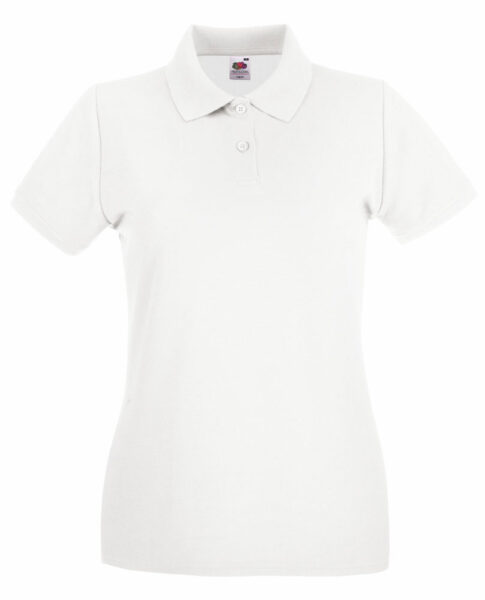 226130-EC Majica FOL Polo ženska Lady-fit Premium KR bijela XL P36