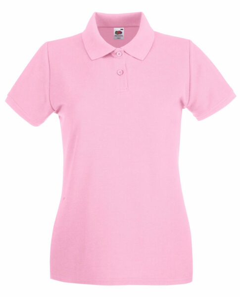 226144-EC Majica FOL Polo ženska Lady-fit Premium KR svijetlo roza XS P36
