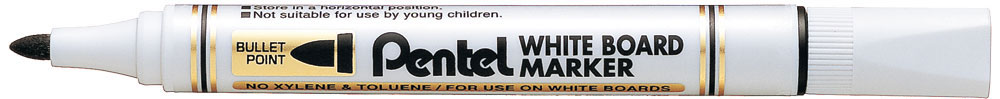 226728-EC Marker za ploču PENTEL MW85-A crni okrugli vrh P12/576