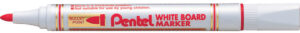 226729-EC Marker za ploču PENTEL MW85-B crveni okrugli vrh P12/576