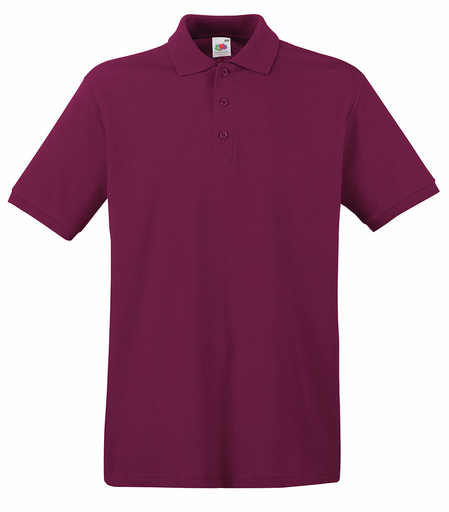 226743-EC Majica FOL Polo ženska Lady-fit Premium KR bordo crvena L P36 NETTO