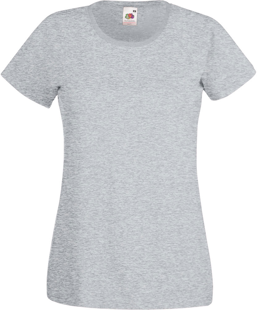 227004-EC Majica FOL T-shirt KR Lady-fit Valeuw. new 165g siva XS P72