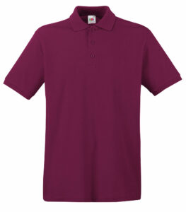 227538-EC Majica FOL Polo ženska Lady-fit Premium KR bordo crvena XS P36 NETTO