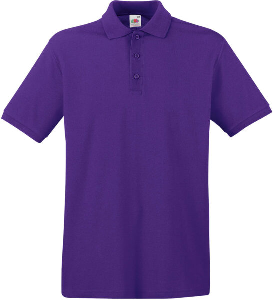 227571-EC Majica FOL Polo Premium KR 180g ljubičasta M P36 NETTO