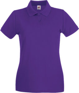 227999-EC Majica FOL Polo ženska Lady-fit Premium KR ljubičasta L P36 NETTO