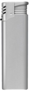 228523-EC Upaljač Atomic F2 Turbo srebrni 3770508 mat P50/1000