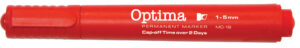228795-EC Marker perm. OPTIMA MC16 1-5mm kosi vrh crveni 120941 P12/144/864