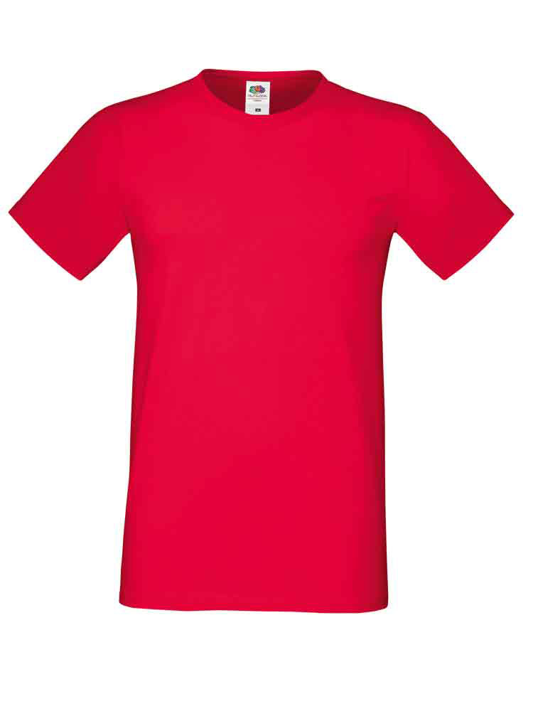 229938-EC Majica FOL T-shirt KR Sofspun 165g crvena 2XL P72 NETTO