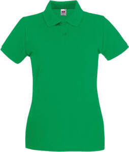 230406-EC Majica FOL Polo ženska Lady-fit Premium KR kelly g. zelena L P36